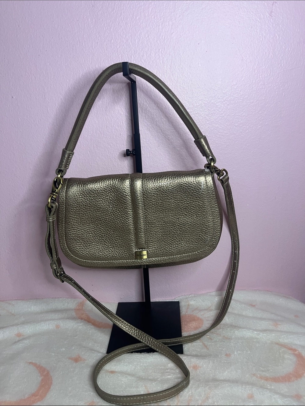 Cole Haan Gold Crossbody Bag